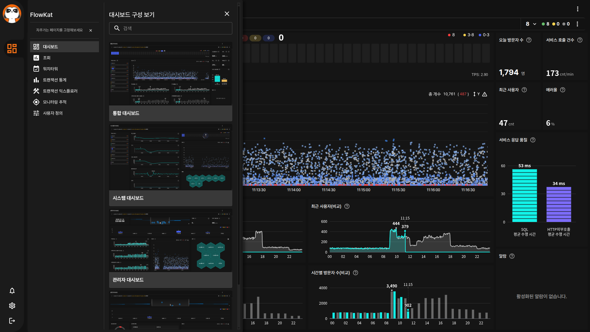 빠른 접근 기본 상태